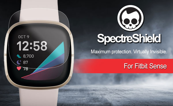 „Fitbit Sense“ ekrano apsauga