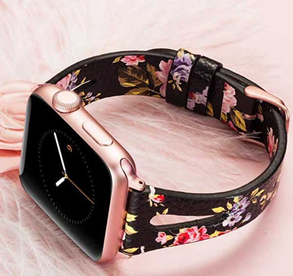 „Wearlizer“ moterų žiedinė „Apple“ laikrodžių juosta