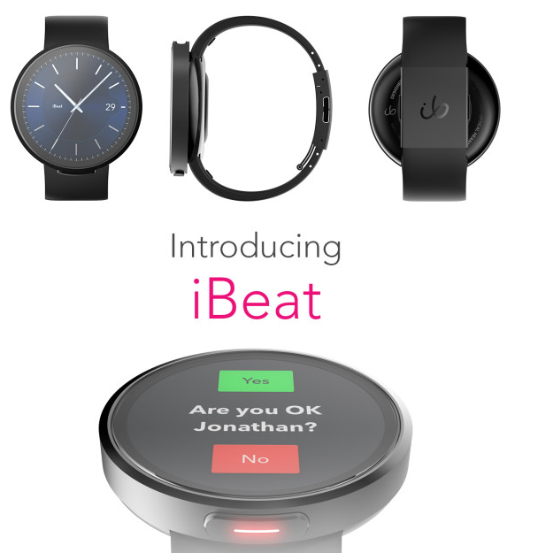 „iBeat Life Smartwatch“ - be perstojo stebi širdies ritmą