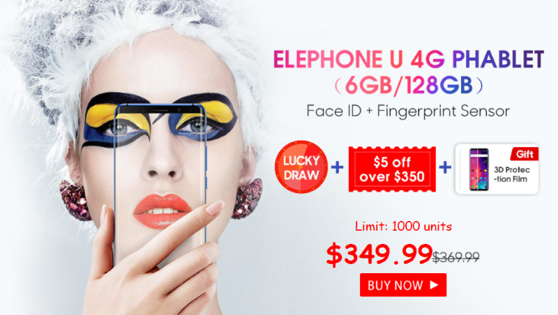 „Elephone U 4G“ ir „Elephone Pro Amazing Deal“ [Kupono kodas viduje]