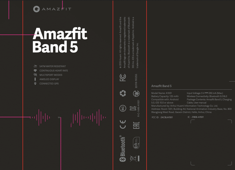„Amazfit Band 5“