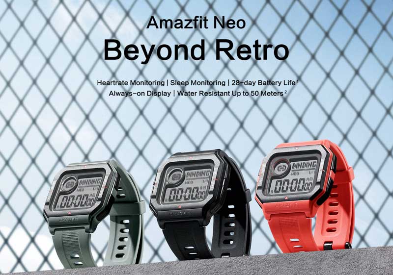 „Amazfit Neo Smart Watch“ - funkcijų apžvalga