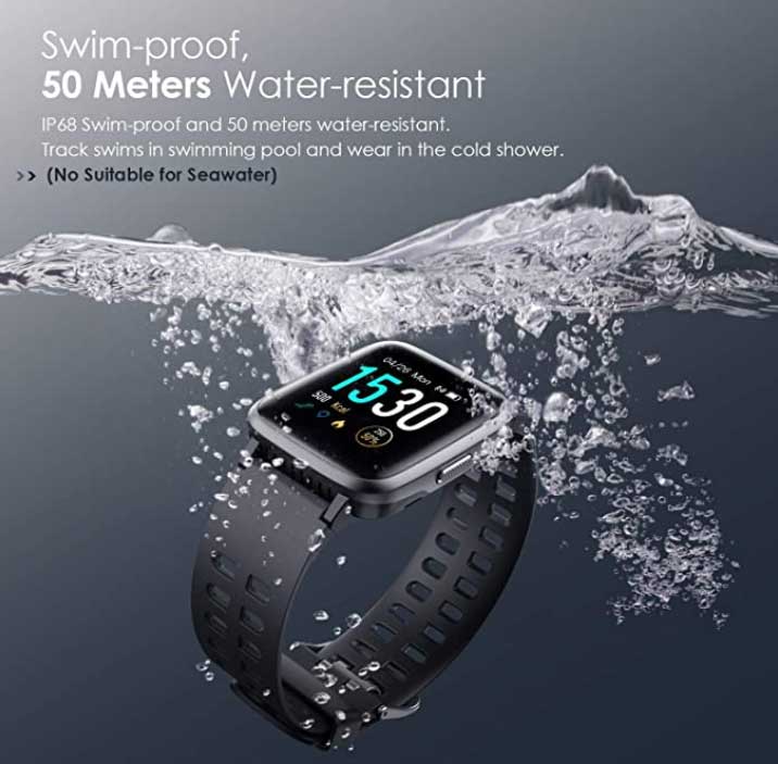 Arbily-Smartwatch-vandeniui atsparus
