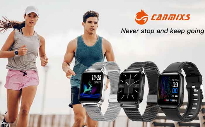 „CanMixs Smartwatch Model ZX08“ - elegantiškas, madingas išmanusis laikrodis