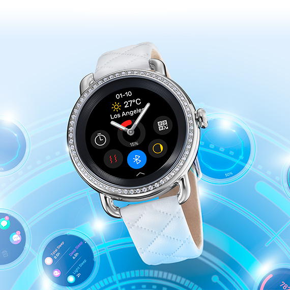 „Festina Smartwatch“ su brangakmeniais