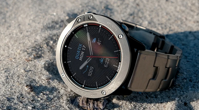 „Garmin Quatix 6X Solar“ - geriausias lauko išmanusis laikrodis