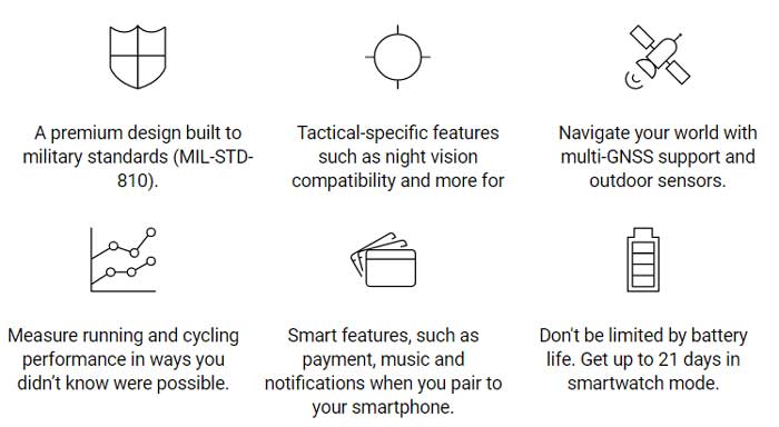 „Garmin Tactix Delta Smartwatch“