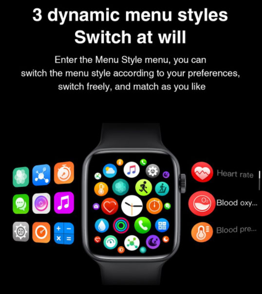 HW22-smartwatch-Dynamic-meniu