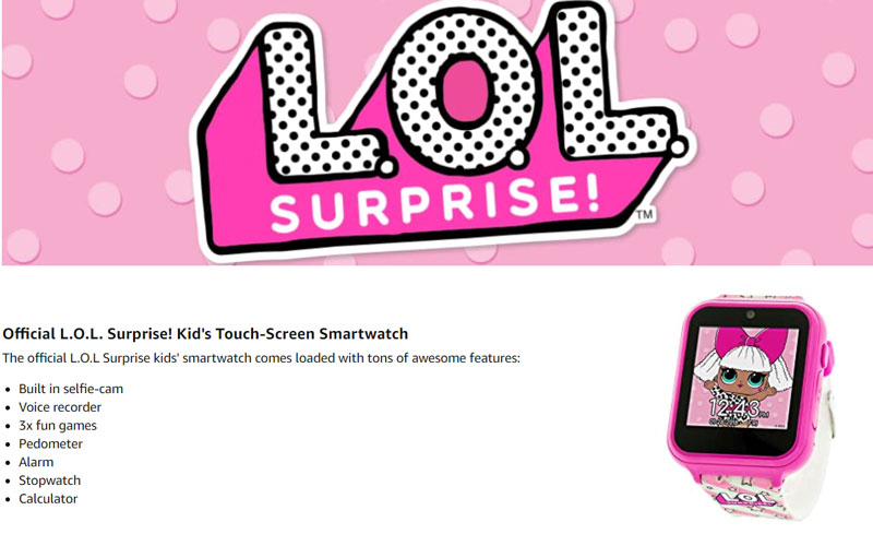 „LOL-Surprise-Smartwatch“