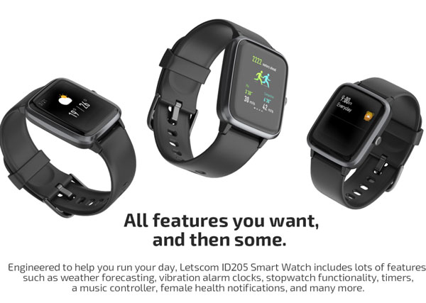 „Letscom-ID205G-Smartwatch“