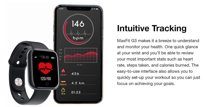 „MaxFit G3 Smartwatch“ - patikrinkime!
