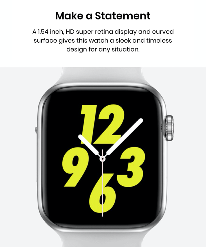 „ModernMerch Smartwatch“ - atnaujinta 2020 m. Versija - „Watch 5“ klonas?