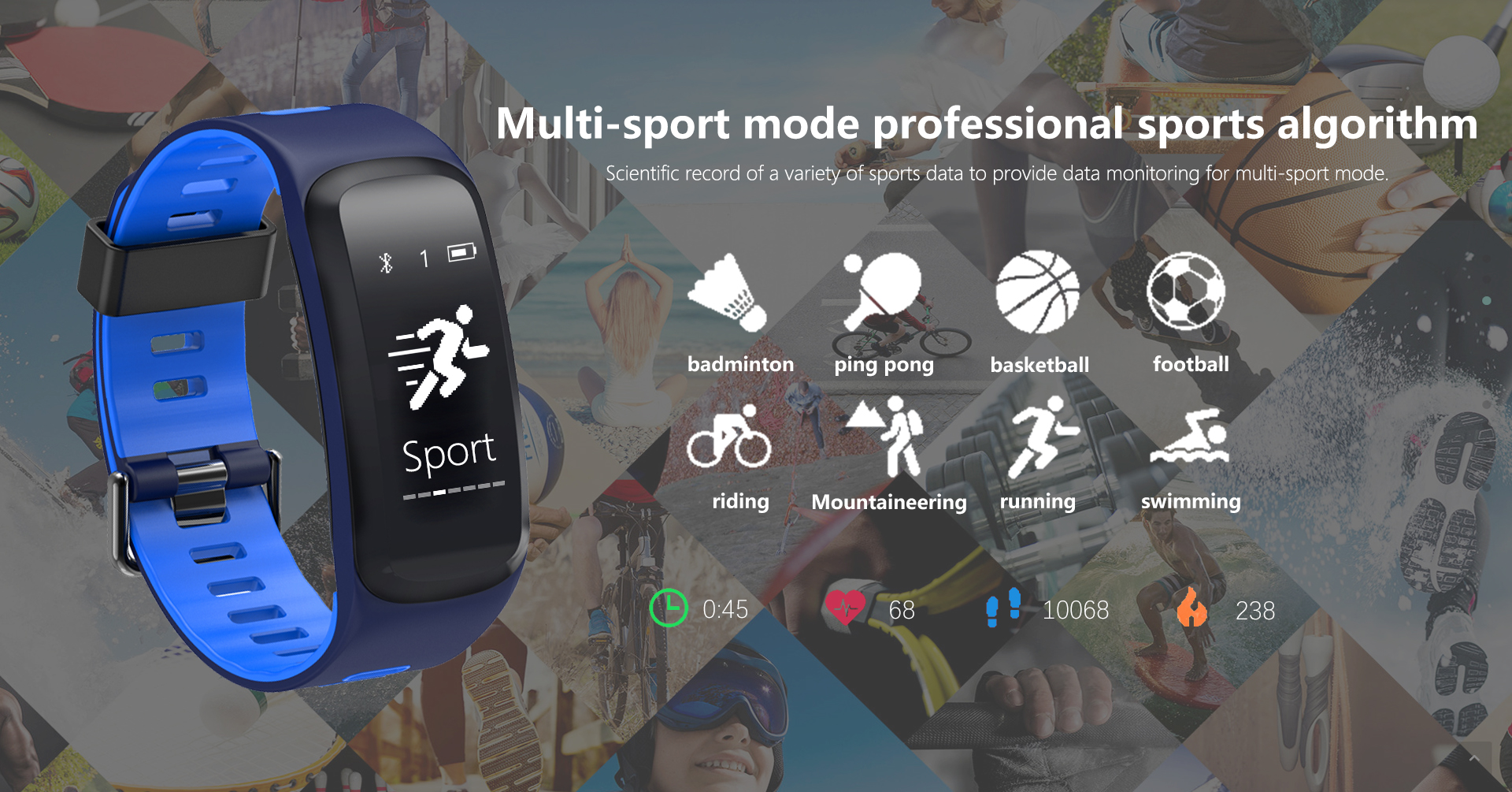 NO.1 F4 „Multi-Sport Band GiveAway“ - mažiausiai 10 nemokamų Nr.1 ​​F4