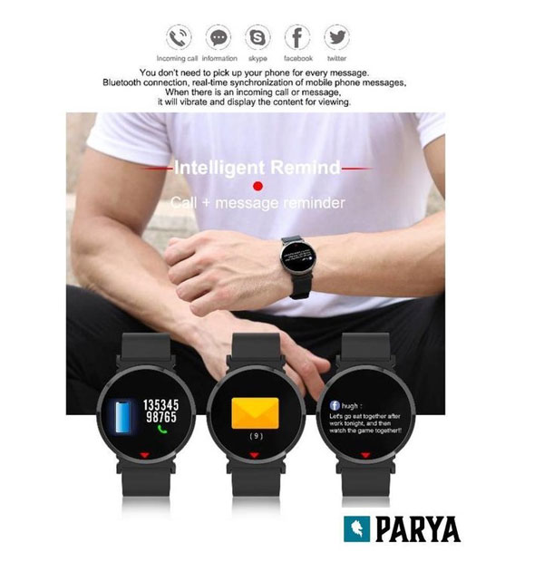 „Parya Smartwatch PP69“ modelis - funkcijų apžvalga