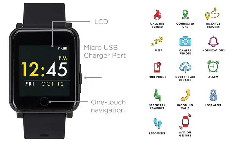 „Q7 Sport Smartwatch“