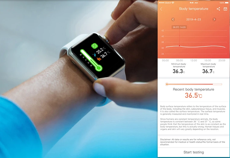 „Rollme Air Pro Smartwatch“