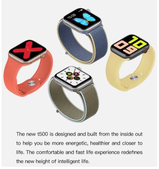 „T500 Smartwatch“ - funkcijų apžvalga