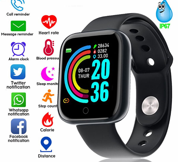 „Y68-Smartwatch“
