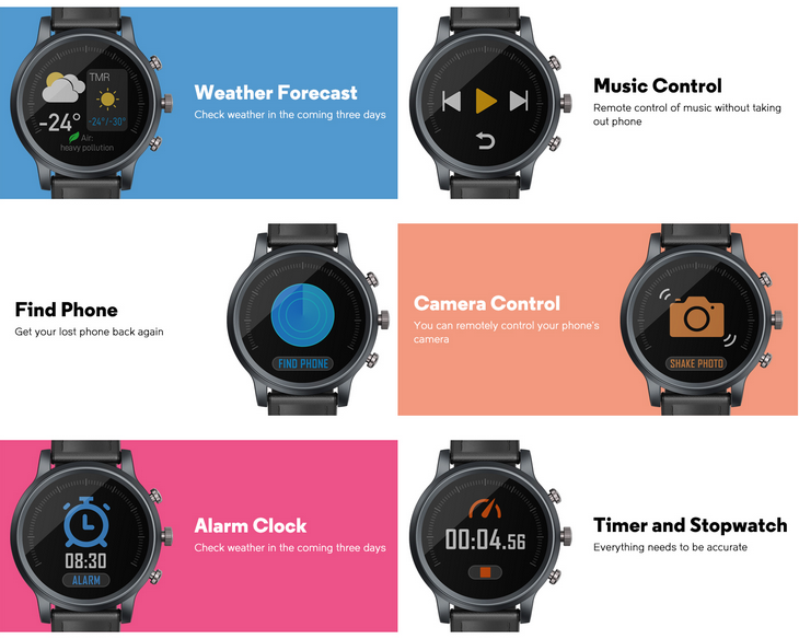 „Zeblaze Neo 3“ funkcijos