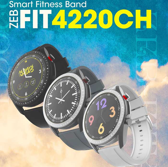 „Zebronics-Smartwatch-ZEB -–- Fit4220CH“