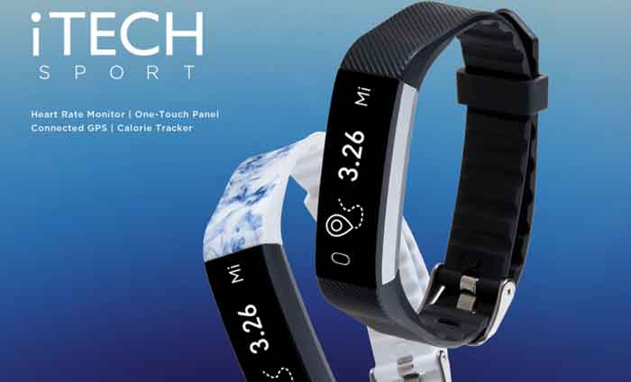 „iTech Sport Fitness Tracker“ - funkcijų apžvalga, plonas ir lengvas