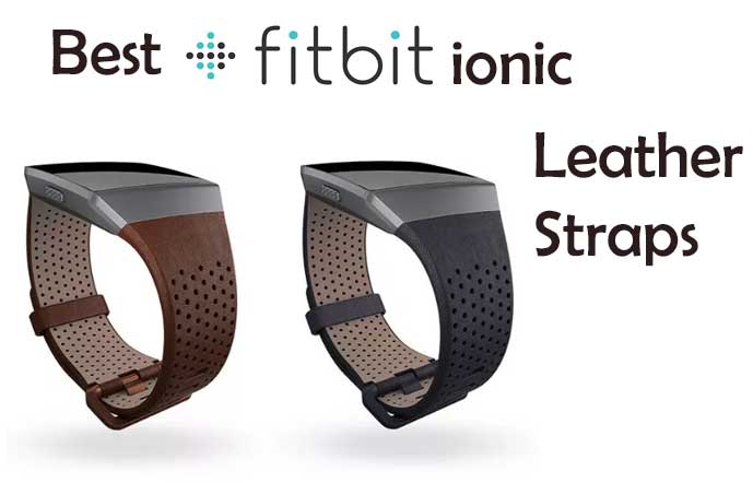 Geriausias „Fitbit“ joninės odos dirželis, kuris gerai atrodys jūsų išmaniajame laikrodyje