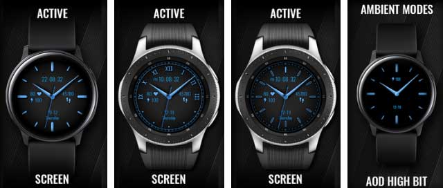 Geriausias naujas „Galaxy Active-“ laikrodžių ekranas