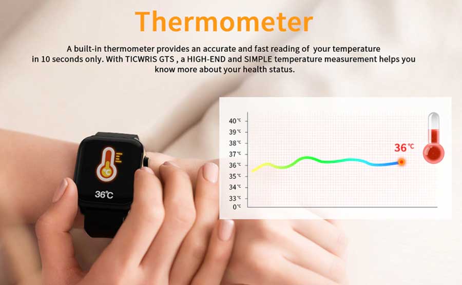 „Ticwris GTS Smartwatch“