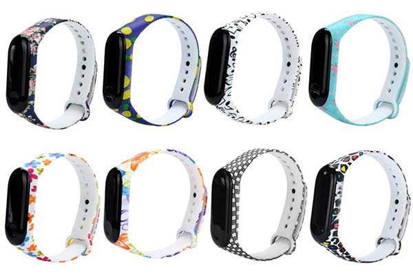 Geriausi „Xiaomi Mi Band 4“ pakaitiniai dirželiai, įkrovimo laidai