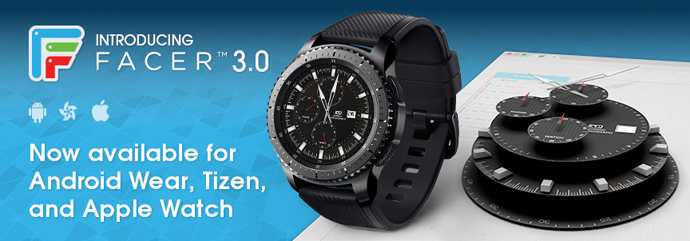 Atsisiųskite „Facer Watch Face“ programą, skirtą „Gear S3“