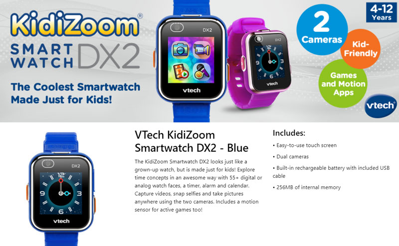 [Problemos ir sprendimai] „VTech KidiZoom DX2 Smartwatch“