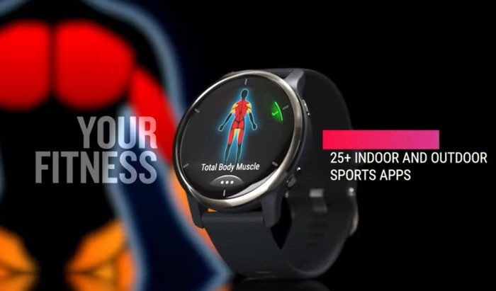 „Garmin Venu 2 Smartwatch“ - funkcijų apžvalga