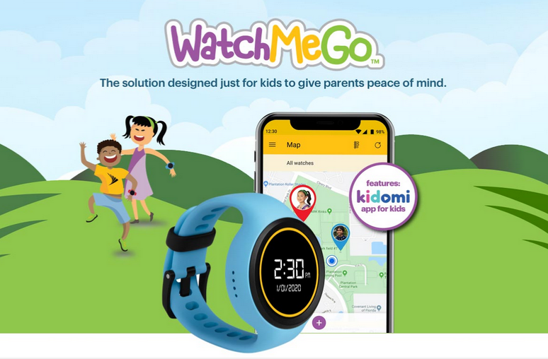 „WatchMeGo“ išmanusis laikrodis vaikams