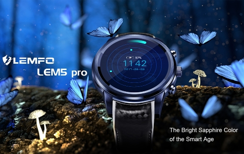 „LEMFO LEM5 Pro Smartwatch“ - laikas jį įsigyti pigiau